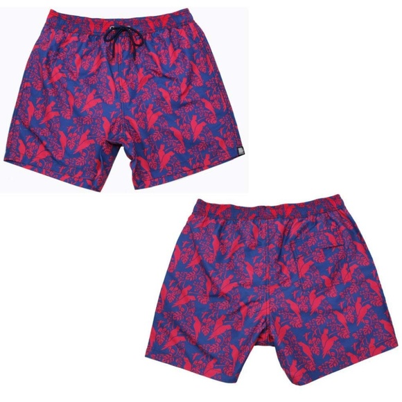 Men's Swim Trunks Cool Beach Shorts - Picture 2 of 6